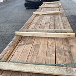 Ca. 65x Douglas regels geschaafd, 40x100mm, lengte 500cm